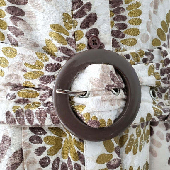 ☀️ Linen-blend Halter Shirtdress - Picture 9 of 14